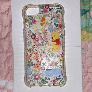Clear Winnie the Pooh IPhone SE 2nd and 3rd generation Case